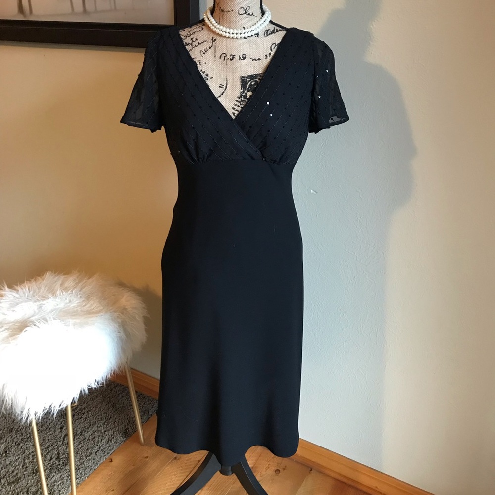 💙2/$20 Evan Picone black dress